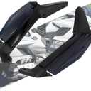 Adjustable Air Deflectors Side Fairing Wing Shield Fit for Honda Gold Wing GL1800 2018-2024