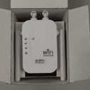 WiFi Extender,WiFi Extender Signal Booster for for Home & Outdoor,Device Servers Covers Up to 6000 Sq. ft and 35 Devices,Internet Booster, (White)