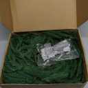 Fovths 2 Pack 6 Feet Christmas Norfolk Garlands, Winter Pine Garland Ornament with Light String, Green Artificial Greenery Garland for Table Mantle Wall Indoor Outdoor Christmas Decor