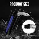 Car Handle Assist for Elderly, Car Door Handle, Multifunction Automotive Grab Handles, Universal Automotive Accessories Car Support Mobility Aid Grab Bar Handle for Disabled and Elderly (Blue)