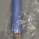 Silicone Rolling Pin with Wooden Handle - Non Stick Surface Dough Roller-roller pins for baking Pastry,Pizza,Fondant,Tortilla, Bread Crus& Christmas Cookies Supplies Gift for Home Bakers. (Blue)