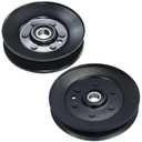 GELASKA 1-633166 Idler Pulley with 1-603805 Idler Pulley Replaces 1 633166, 99-4638 for Toro Z252l, Z253, Z255, Z257, Z286e, Z287l, Z500, Z528, Z557, Z560, Z587l, Z588e Z Master Side Discharge Mowers