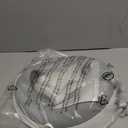 ANGELBLISS Baby Potty Training Toilet Seat with Soft Cushion Handles, Haute Collection, Double Anti-Slip Design and Splash Guard for Boys and Girls (Grey) (Gray)