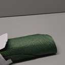 AHHFSMEI Round Braided Placemats 15 Inch Round Table Mats for Dining Tables Natural Woven Heat Resistant Place mats Set of 6 (Olive Green)