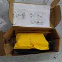 VIVOSUN Outdoor Handrail, 6 Step Stair Handrail, 83" x 36" Fits 1 to 6 Steps, Wrought Mattle Iron Handrail for Concrete Steps, Porch Steps, One-Step Assembly, Black