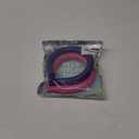Cooling Neck Tubes - Reusable Ice Neck Rings for Outdoor Sports & Fitness | 18C Freezed Wearable Body Cooling Collar for Summer Heat Relief (2pcs Navy & Pink Large)
