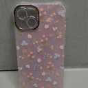 GVIEWIN for iPhone 14 Plus Case Floral, with Screen Protector+Camera Lens Protector,[Non Yellowing]Soft Shockproof Clear Phone Protective Cover Women, Flower Pattern Design 6.7"(Floratopia/Colorful)