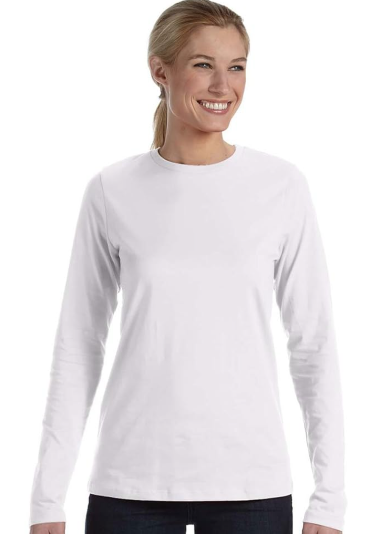Women's Relaxed Long Sleeve Jersey Tee Unknown L