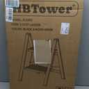 HBTower Step Ladder, Lightweight Aluminum Folding Step Stool