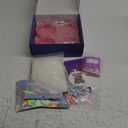 MUBYOK M436 Car Freshie Supplies Starter Kit with 1LB Scented Aroma Beads,4 inch Circle Silicone Molds and CardStock(Make 5 Freshies)