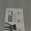 Airplane Foot Hammock, No Collapse Foot Rest for Plane Travel with Extended Adjustment Strap, Portable Desk Foot Hammock with Thickened Foam, Foot Sling Travel Essentials to Relax Your Feet (1 Pc Black)