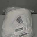 DUJUIKE Bed Headboard Cover for Queen, Stretch Bed Head Board Slipcover Covers, Dustproof Protector Velvet Cover for Upholstered Headboard (White, for Queen Headboard (59"-67"))