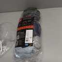 Hanes mens Underwear Boxer Briefs Pack, Cool & Breathable Cotton Moisture-wicking Underwear for Men, No Ride Up (Heather Blue/Red/Black - 6 Pack)