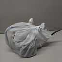 Fasmov 51 Oz Stainless Steel Watering Can Modern Style Watering Pot, Watering Can with Long Spout for Easy Pour, Water Outdoor Garden, Indoor Plant (Black)