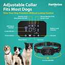 Furthrive GPS Dog Collar, Wireless Dog Fence 100–3280 ft Circular Boundary, Waterproof GPS Dog Collar System Outdoor with Beep, Vibration & Adjustable Training