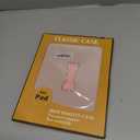 TopPerfekt Case for iPad 11th (A16) 11-inch 2025 / iPad 10th Generation 10.9-inch 2022, Initial Chenille Letter Suture, Cute Case with Auto Sleep/Wake, Support Touch ID, Pencil Holder (Pink, I)