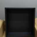 304 Stainless Steel Recessed Black Shower Niche Single Shelf 12x12 Inch Wall-Inserted, Waterproof Rustproof Bathroom Shower Niche Insert No Tile Needed, for Shower & Bathroom Storage