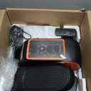 Under Desk Elliptical Exercise Machine, Ellipse Leg Exerciser as Seen on TV with Remote, 15 Adjustable Speed, Portable Leg Exerciser While Sitting for Seniors, Quiet Elliptical Machine for Home Office