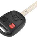 ACROPIX 314 MHz Key Fob Keyless Entry Remote Fit for Lexus GX470 2003-2008 for Lexus LX470 2002-2006 HYQ1512V - Pack of 1 Black