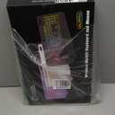 Wireless Keyboard and Mouse Combo  9 Backlit Effects, RGB, Ergo Wrist Rest, Phone Holder, 2.4G Full Size, Rechargeable, Sleep Mode, KM22 MAX Quiet Set for Computer, PC, Laptop, Mac, Windows SABLUTE