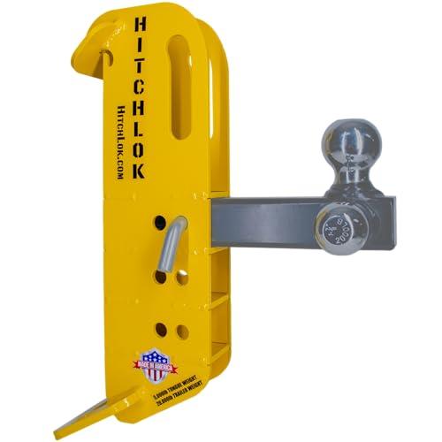 HitchLok Skid Hitch Attachment for Skidsteer, Tractor 5,000/20,000lb Capacity. Made in The USA