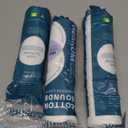 Cliganic Premium Cotton Rounds for Face (300 Count) - Makeup Remover Pads, Hypoallergenic, Lint-Free | 100% Pure Cotton