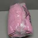 Wowelife Unicorn Toddler Bedding Set for Girls, Pink Rainbow Floral Toddler Comforter Set Stars Kids Bed in A Bag with Comforter, Flat Sheet, Fitted Sheet and Pillowcase, Pink