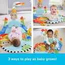 Fisher-Price Baby Play Mat 3-in-1 Kick & Sway Gym, Newborn Sensory Activity Toy for Developmental Play, Infants Ages 0+ Months