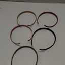 5pcs Women Hoop Headbands Resin Teeth Comb Non-Slip Hair Accessories for Daily Wear and Sports