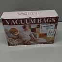 Travel Vacuum Storage Bags with Rechargeable USB Pump, 12 Pack Carry-On Size Compression Packing Bags for Luggage and Suitcase, Space Saver for Clothes and Clothing Travel