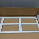 Fixed Window Safety Guard 14x 38 Adjustable Width Prevents Accidental Falls, Non-Egress, Tamper Resistant Screws Included, White, Single Pack