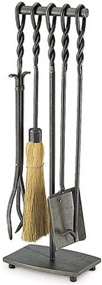 Pilgrim Home and Hearth Soldiered Row Fireplace Stand For Tool Set