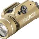 Streamlight 69266 TLR-1 HL 1000-Lumen 20000-Candela Rail-Mounted Tactical Weapon Light with Specific Compatibility Rail Locating Keys, Flat Dark Earth