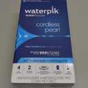 Waterpik Cordless Pearl Rechargeable Portable Water Flosser for Teeth, Gums, Braces Care and Travel with 4 Flossing Tips - ADA Accepted, WF-13 Black, Packaging May Vary