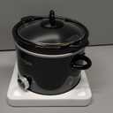 Crock-Pot 2-Quart Manual Slow Cooker, Feeds 2+ People, Great for Small Meals, Dips, & Sides; Removable Stoneware is Oven & Dishwasher-Safe, Black