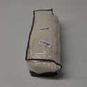 Extra Wide Pleated 96 Inch Long Linen Curtains 100 Inches Wide for Living Room Light Filtering Semi Sheer Pinch Pleat Cream Beige Curtains for Ceiling Patio Glass Sliding Door 96 Inch Length 8FT