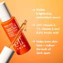 e.l.f. SKIN Bright Icon Vitamin C + E + Ferulic Face Serum, Brightening & Soothing with 15% Vitamin C, Vegan & Cruelty-Free