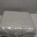 5x7 Area Rugs Washable for Living Room - Soft Oriental Farmhouse Rug with Non-Slip TPR Backing - 0.13inch Low Pile Stain Resistant Polyster Indoor Carpet for More Than 35sq ft Spaces (5x7 Ivory/Multi)