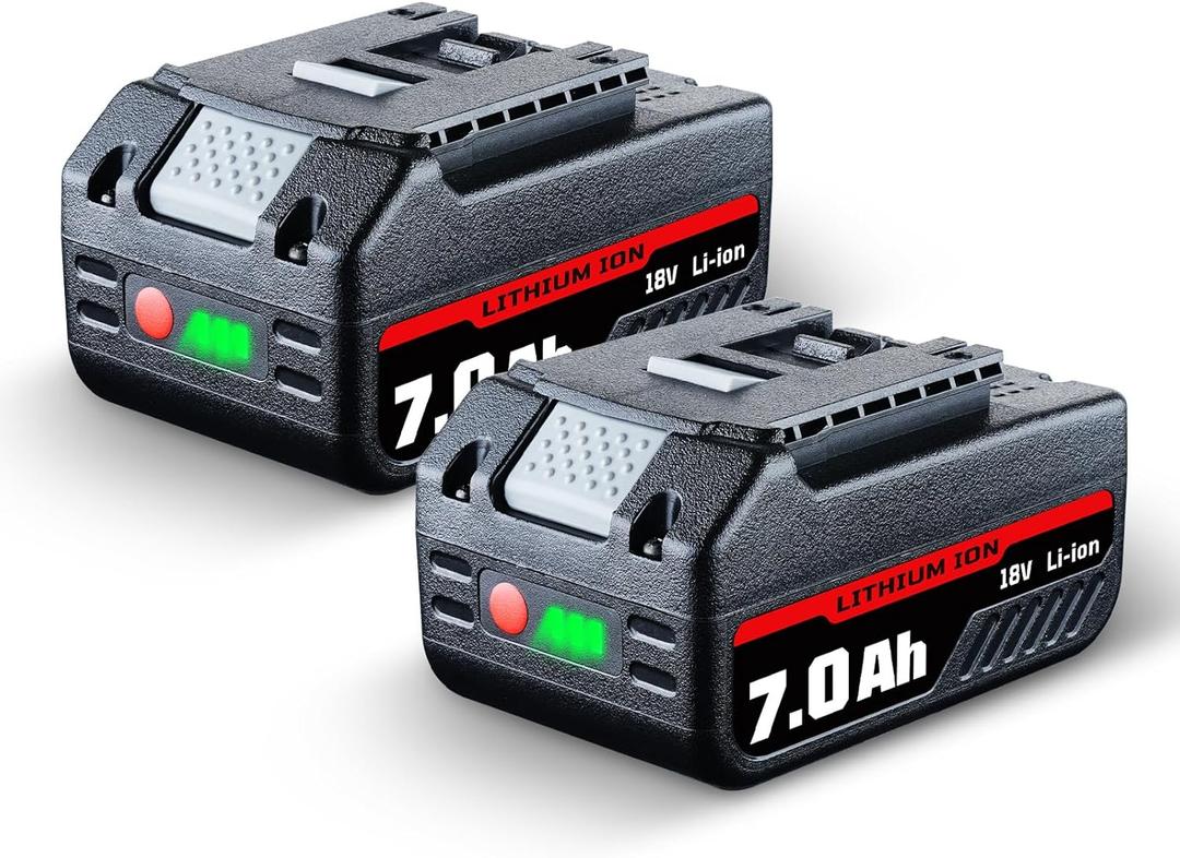 2Pack PCC685L 7.0Ah Replacement for Porter Cable 20V Battery Compatible with Porter Cable Battery PCC680L PCC682L PCC692L PCC600 PCC640 PCC670B PCC740B for 20V Max Cordless Power Tools