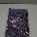 Hovom Bling Car Center Console Cover, 12.6"7.48" Crystal Rhinestone Fluffy Armrest Cover for Cars, Comfortable Auto Armrest Cushion Pad, Diamond Vehicle Arm Rest Protector, Car Accessories (Purple)