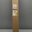 Cordless Bamboo Roman Shades for Windows, 100% Blackout Backing Fabric for Light Blocking, 34" W  64" H - Penang Teak