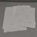 Cricut Waterproof Sticker Paper (20 White Sheets, 8.5x11), Printable Stickers For Inkjet Printer - Works with Joy Xtra, Explore, & Maker Machines