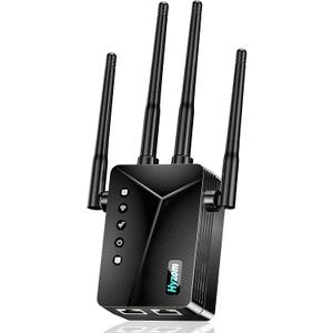 WiFi Extender Booster with Ethernet Port, Long Range Wireless Repeater, Works with Any Router