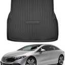 Cargo Liner for 2022-2025 Mercedes-Benz EQS Sedan 450+ / EQS 580 (Not fit EQS SUV), Trunk Mat for Sedan EQS 450+ / EQS 580 Accessories Rear Cargo Mat Trunk Liner Black