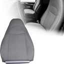 SecosAutoparts Driver or Passenger Side Top Lean Back Replacement Cloth Seat Cover Gray Compatible with Chevy Express GMC Savana Van 2003 2004 2005 2006 2007 2008 2009 2010 2011 2012 2013 2014