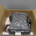 Nutrichef 5.8 Quart Air Fryer | 8-1 Preset Cook Modes | Transparent Fry Bowl for Best Cooking Results | Cook Shrimp, Steak, Fries, Wings, Chicken & More | Precise Temperature Control & Time | Grey