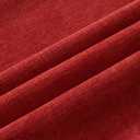 MIULEE Red Couch Pillow Covers 20x20 Inch, Set of 2 Soft Chenille Decorative Square Throw Pillow Covers Farmhouse for Sofa Living Room Bed