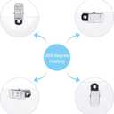 Eaasty 100 Pcs Clear Name Badge Holder with Clip ID Tags Holders for Badges PVC Waterproof Horizontal Name Badges with Clips for Teacher Office Employee 2.25 x 3.5 Inch