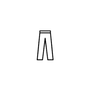 UEU Black Pants Size M