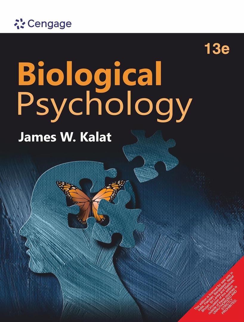 CENGAGE INDIA BIOLOGICAL PSYCHOLOGY, 13TH EDITION
